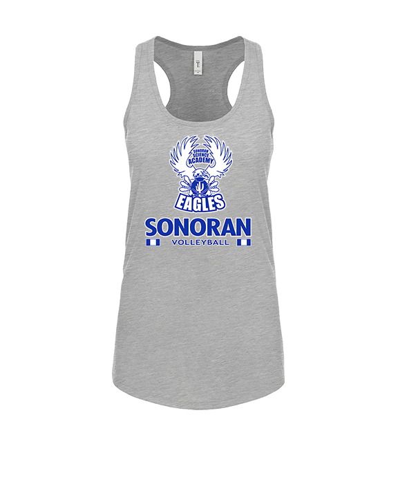 Sonoran Science Academy Volleyball Stacked - Womens Tank Top