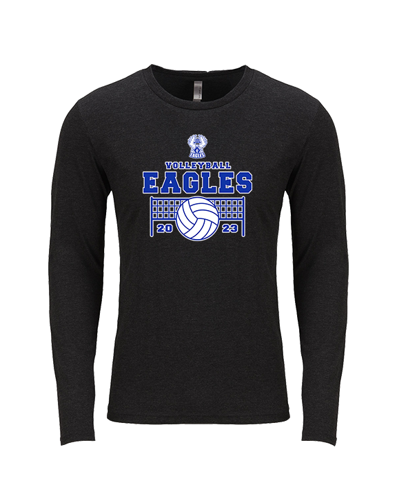 Sonoran Science Academy Volleyball VB Net - Tri-Blend Long Sleeve