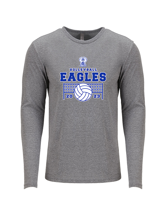 Sonoran Science Academy Volleyball VB Net - Tri-Blend Long Sleeve