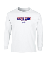 South Elgin HS Track & Field Block - Cotton Longsleeve