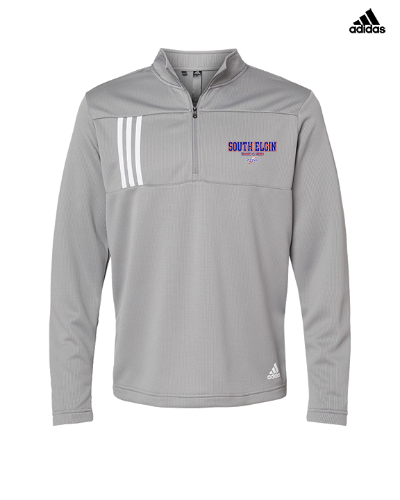 South Elgin HS Track & Field Block - Mens Adidas Quarter Zip