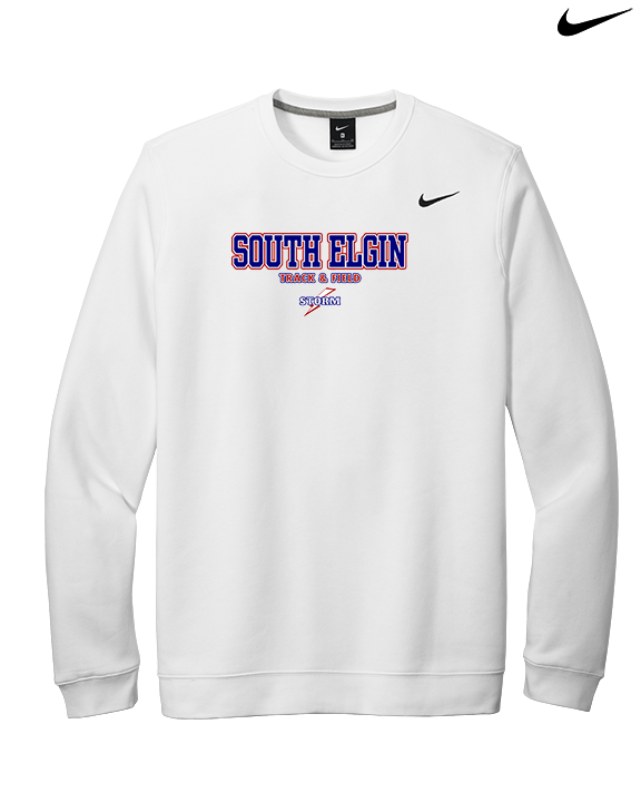 South Elgin HS Track & Field Block - Mens Nike Crewneck