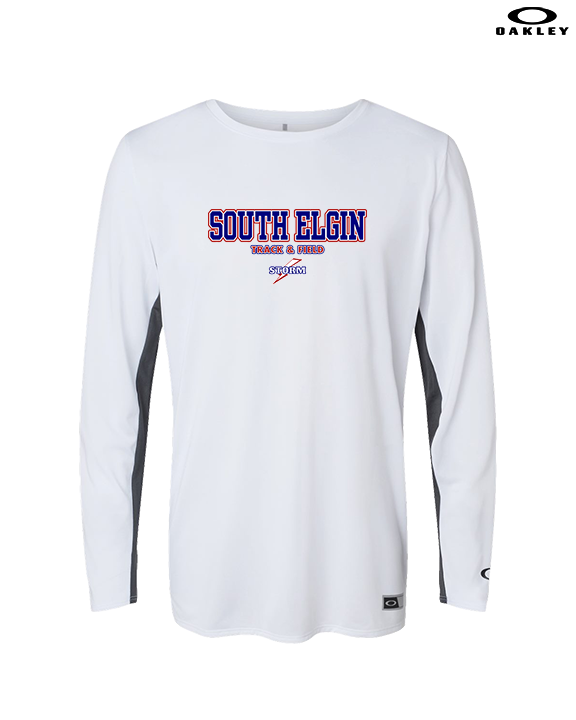 South Elgin HS Track & Field Block - Mens Oakley Longsleeve