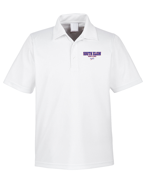 South Elgin HS Track & Field Block - Mens Polo