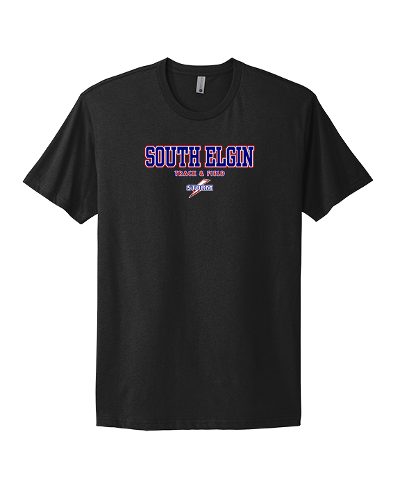 South Elgin HS Track & Field Block - Mens Select Cotton T-Shirt