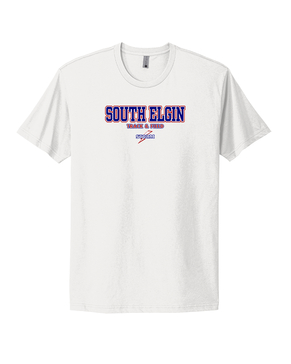 South Elgin HS Track & Field Block - Mens Select Cotton T-Shirt