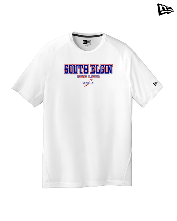 South Elgin HS Track & Field Block - New Era Performance Shirt