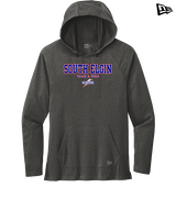 South Elgin HS Track & Field Block - New Era Tri-Blend Hoodie