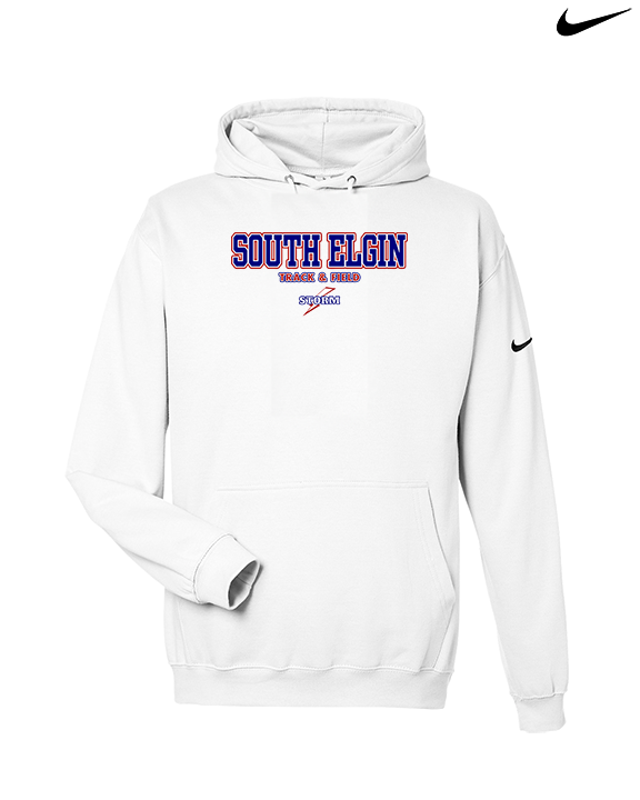 South Elgin HS Track & Field Block - Nike Club Fleece Hoodie