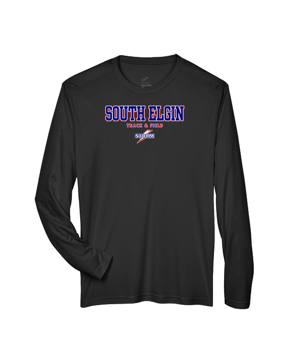 South Elgin HS Track & Field Block - Performance Longsleeve