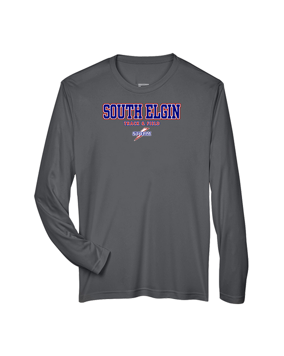 South Elgin HS Track & Field Block - Performance Longsleeve