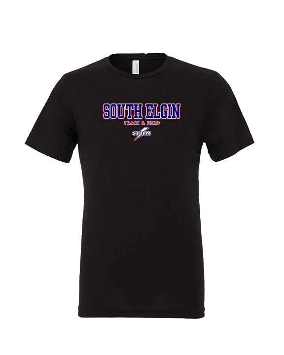 South Elgin HS Track & Field Block - Tri-Blend Shirt