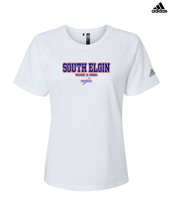 South Elgin HS Track & Field Block - Womens Adidas Performance Shirt