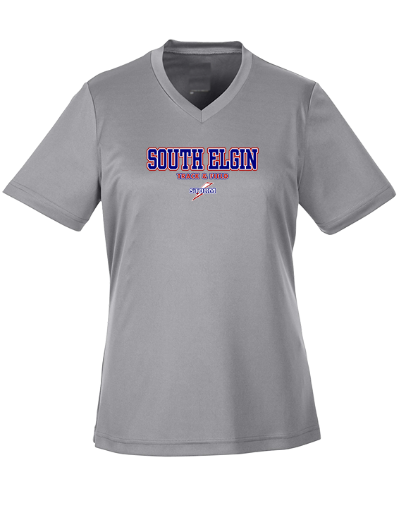 South Elgin HS Track & Field Block - Womens Performance Shirt