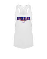 South Elgin HS Track & Field Block - Womens Tank Top