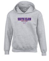 South Elgin HS Track & Field Block - Youth Hoodie