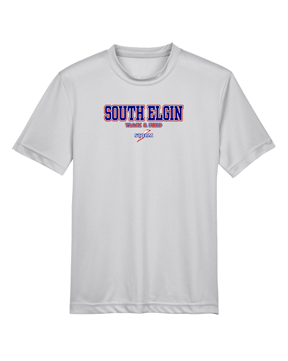 South Elgin HS Track & Field Block - Youth Performance Shirt