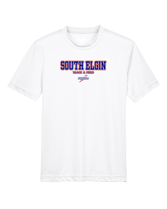 South Elgin HS Track & Field Block - Youth Performance Shirt