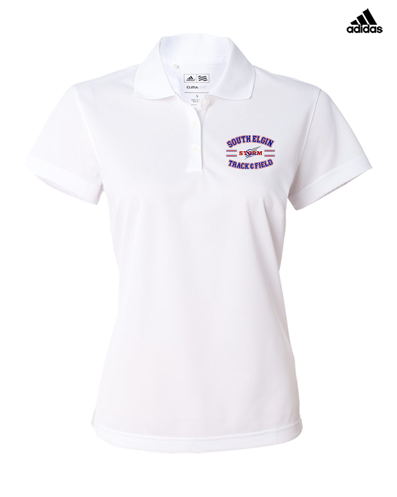 South Elgin HS Track & Field Curve - Adidas Womens Polo