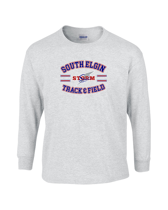 South Elgin HS Track & Field Curve - Cotton Longsleeve