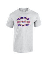 South Elgin HS Track & Field Curve - Cotton T-Shirt