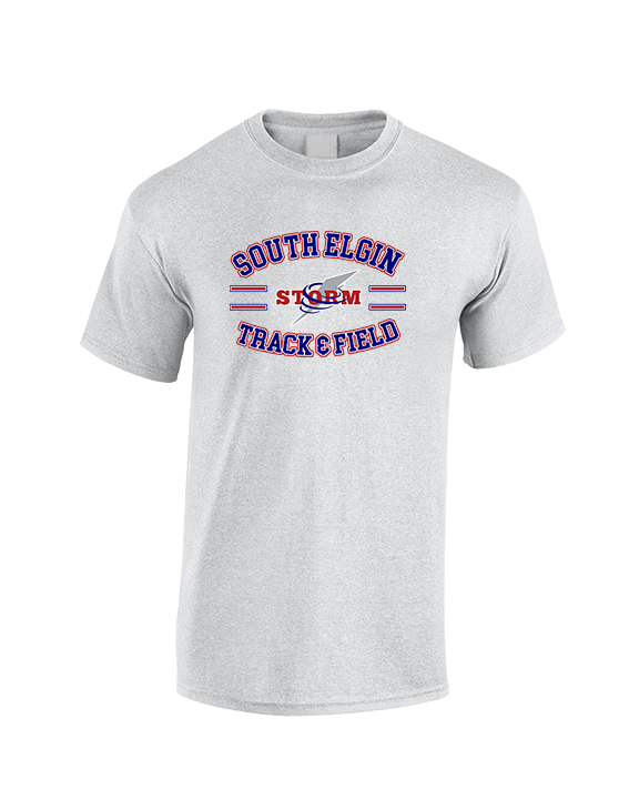 South Elgin HS Track & Field Curve - Cotton T-Shirt