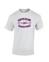 South Elgin HS Track & Field Curve - Cotton T-Shirt