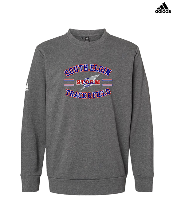 South Elgin HS Track & Field Curve - Mens Adidas Crewneck