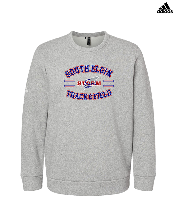 South Elgin HS Track & Field Curve - Mens Adidas Crewneck