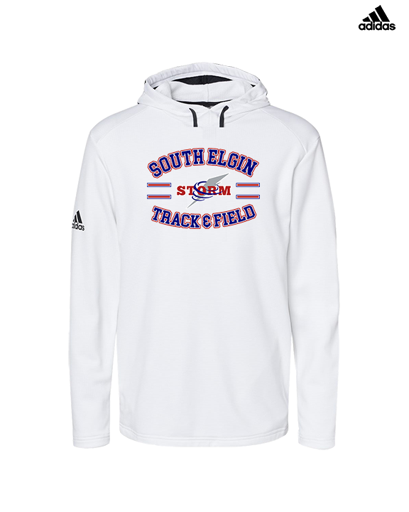 South Elgin HS Track & Field Curve - Mens Adidas Hoodie