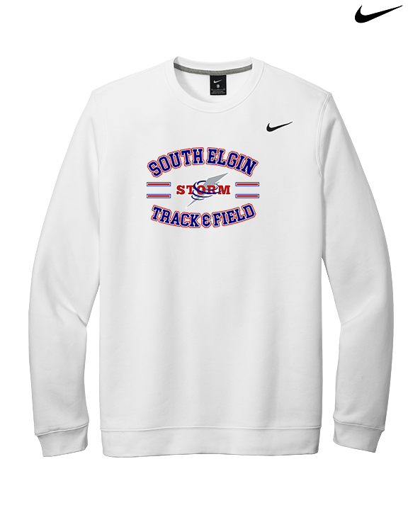 South Elgin HS Track & Field Curve - Mens Nike Crewneck