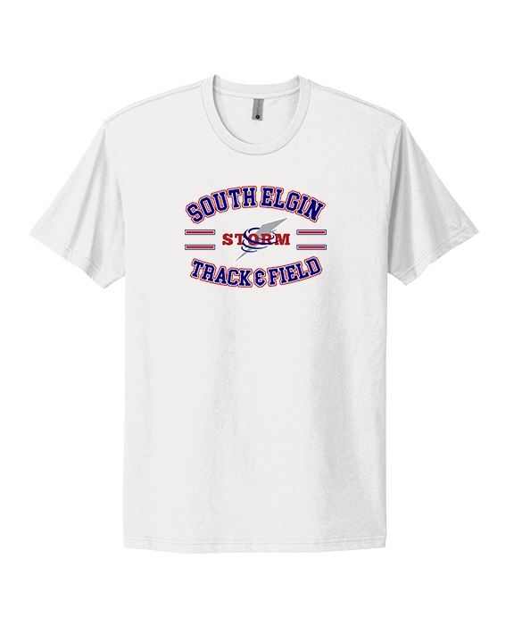 South Elgin HS Track & Field Curve - Mens Select Cotton T-Shirt