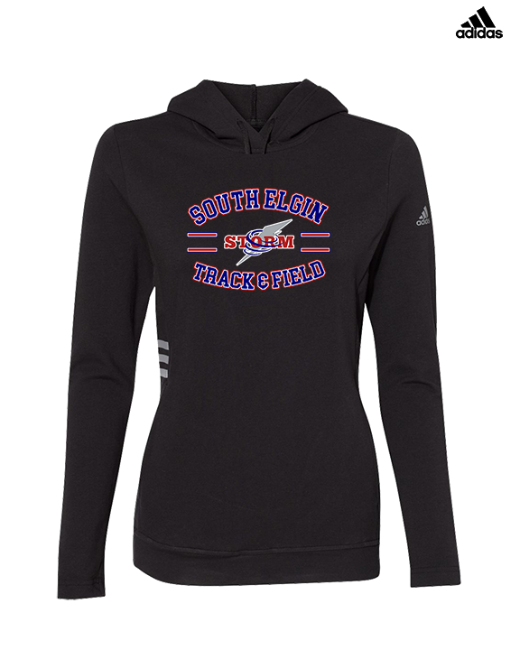 South Elgin HS Track & Field Curve - Womens Adidas Hoodie