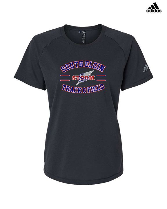 South Elgin HS Track & Field Curve - Womens Adidas Performance Shirt