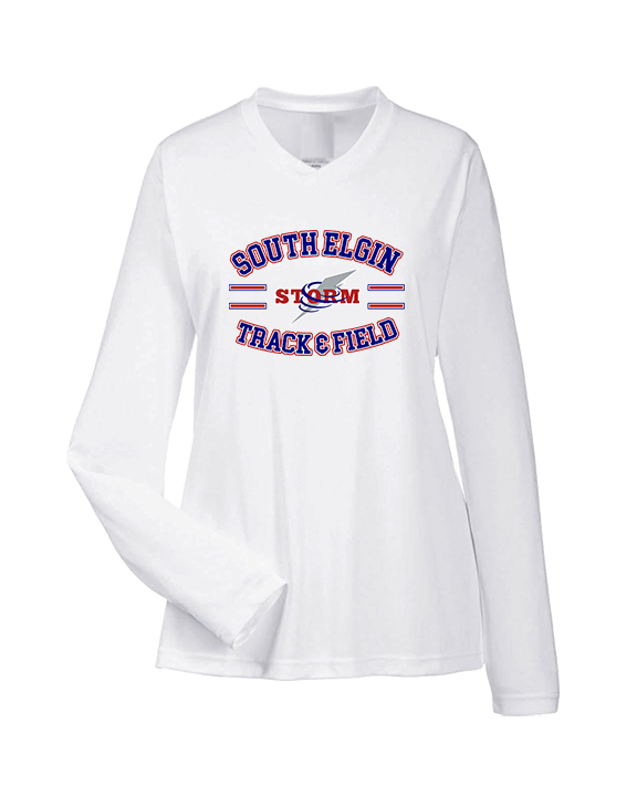 South Elgin HS Track & Field Curve - Womens Performance Longsleeve