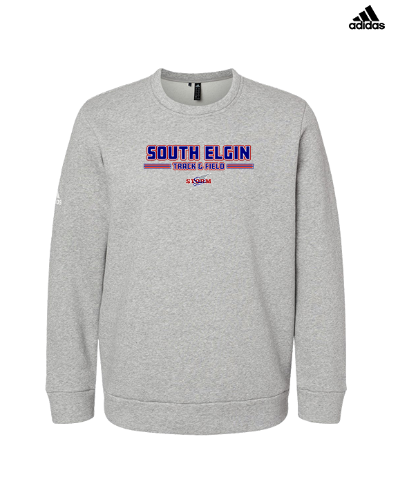 South Elgin HS Track & Field Keen - Mens Adidas Crewneck