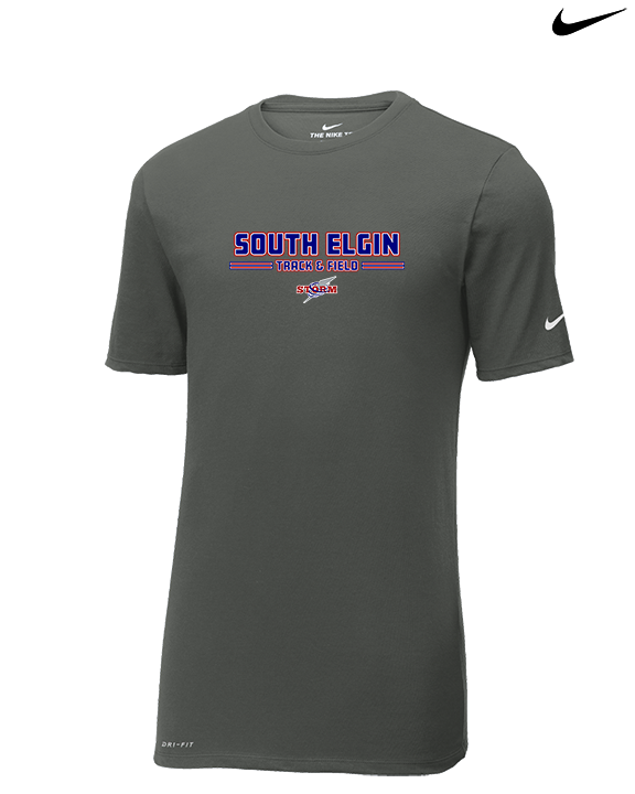 South Elgin HS Track & Field Keen - Mens Nike Cotton Poly Tee