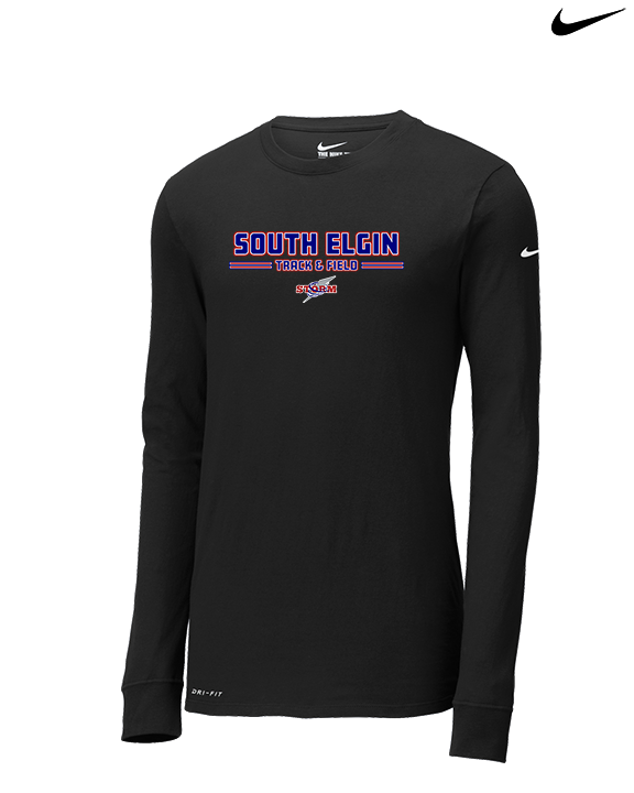 South Elgin HS Track & Field Keen - Mens Nike Longsleeve