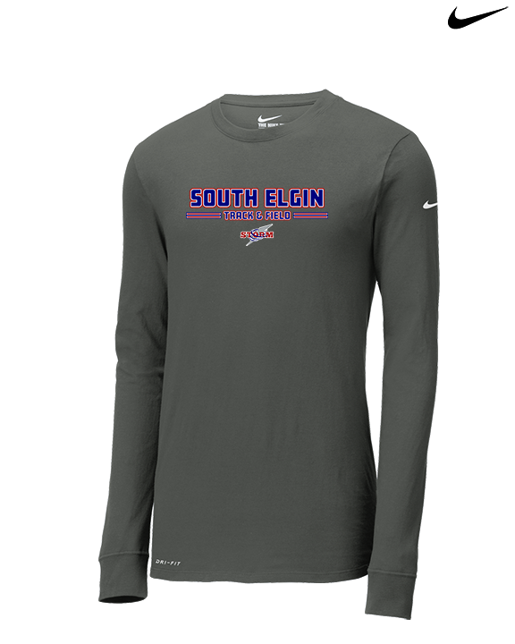 South Elgin HS Track & Field Keen - Mens Nike Longsleeve