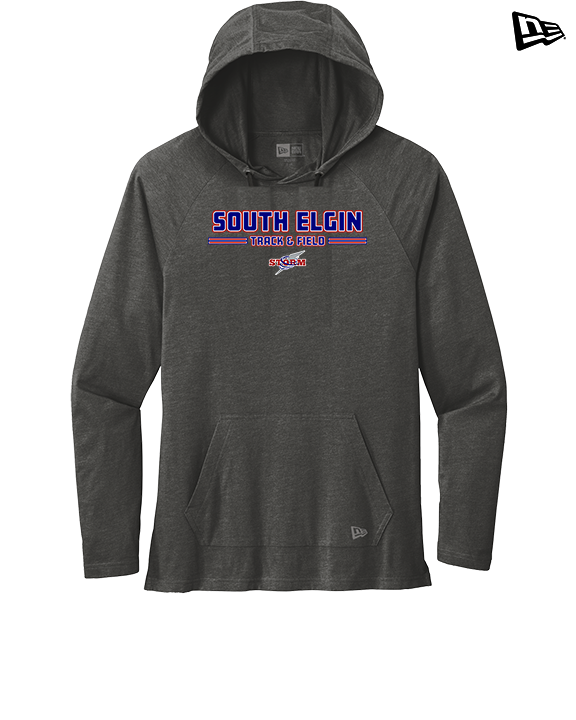 South Elgin HS Track & Field Keen - New Era Tri-Blend Hoodie