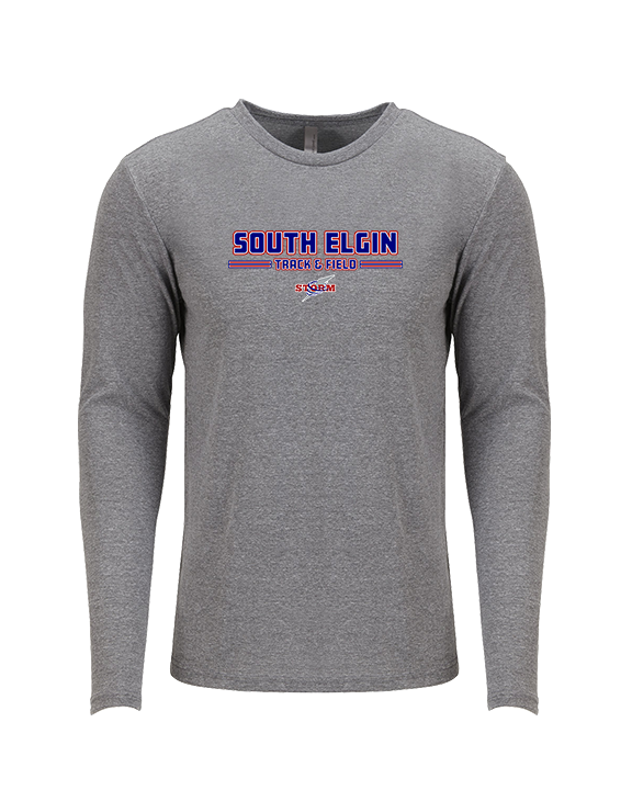 South Elgin HS Track & Field Keen - Tri-Blend Long Sleeve