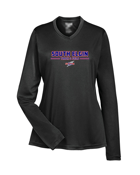 South Elgin HS Track & Field Keen - Womens Performance Longsleeve