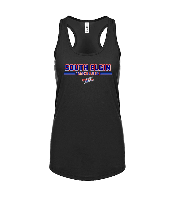 South Elgin HS Track & Field Keen - Womens Tank Top