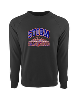 South Elgin HS Track & Field Lanes - Crewneck Sweatshirt