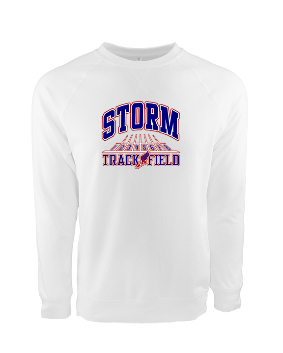 South Elgin HS Track & Field Lanes - Crewneck Sweatshirt