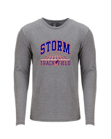 South Elgin HS Track & Field Lanes - Tri-Blend Long Sleeve