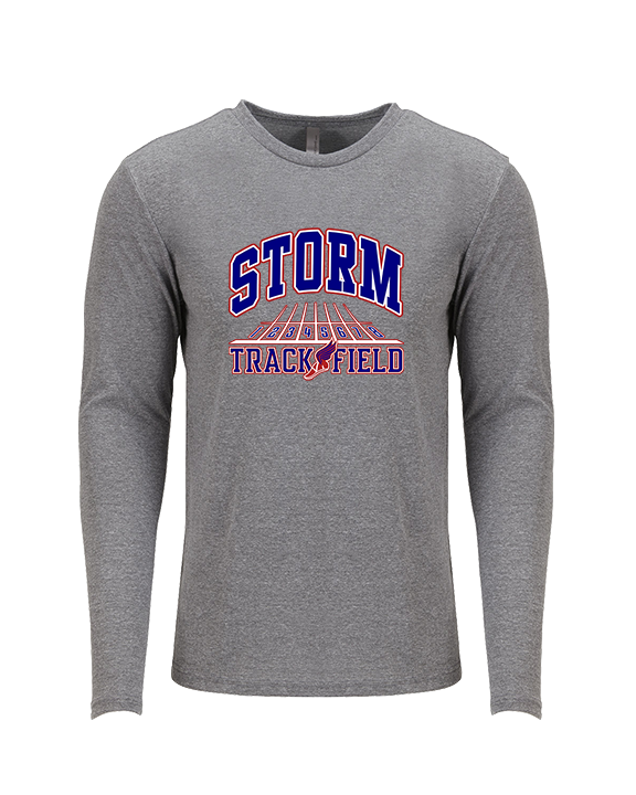 South Elgin HS Track & Field Lanes - Tri-Blend Long Sleeve