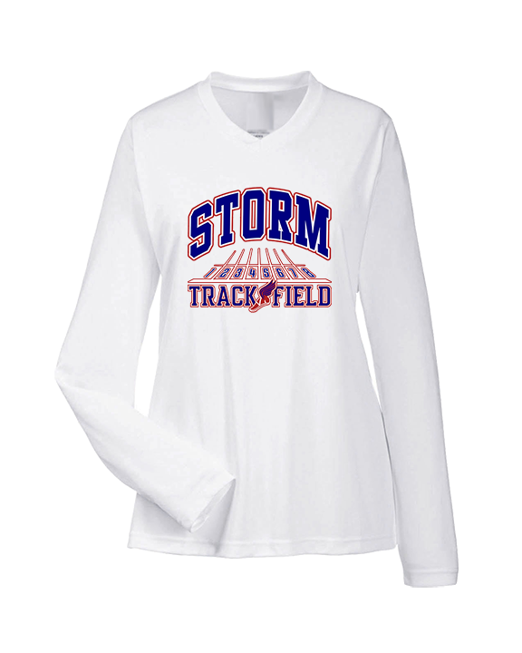 South Elgin HS Track & Field Lanes - Womens Performance Longsleeve