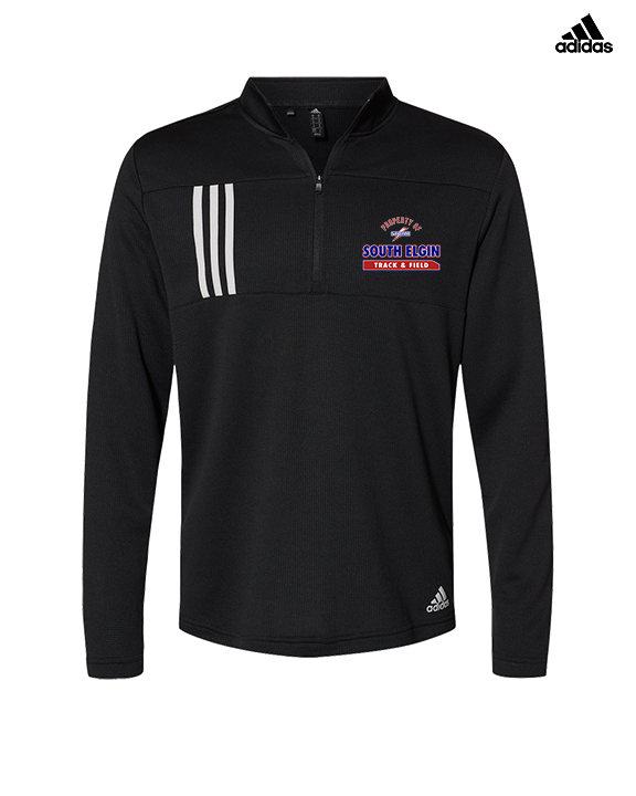 South Elgin HS Track & Field Property - Mens Adidas Quarter Zip