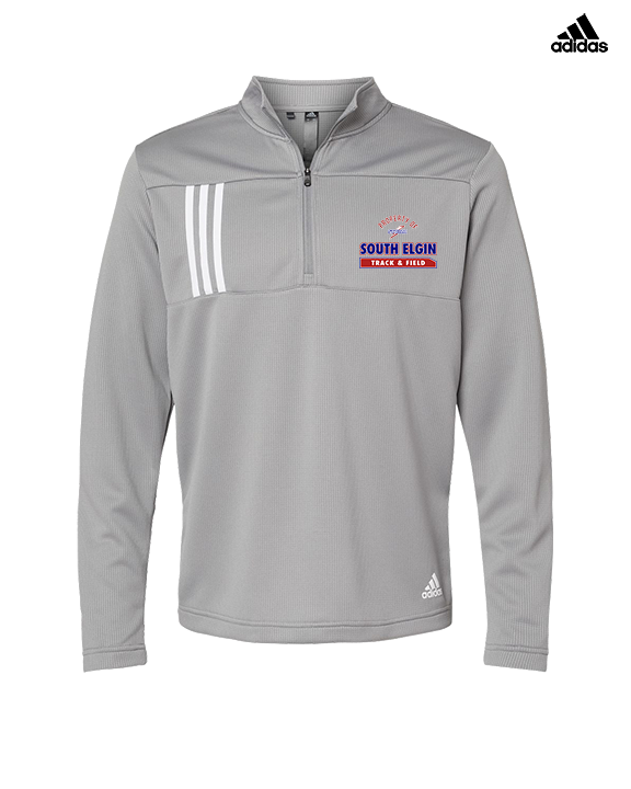 South Elgin HS Track & Field Property - Mens Adidas Quarter Zip